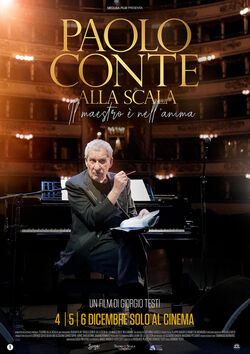 Filmplakat zu Paolo Conte alla Scala