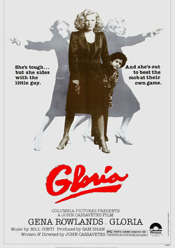 Filmplakat zu Gloria, die Gangsterbraut