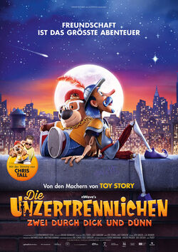 Filmplakat zu Die Unzertrennlichen - Zwei durch Dick und Dünn